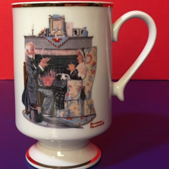 norman rockwell Other - Norman Rockwell mug tea for two